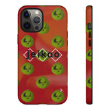 Olive Anki Kun Pattern Red Tough Case