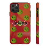 Olive Anki Kun Pattern Red Tough Case