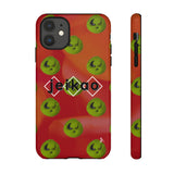 Olive Anki Kun Pattern Red Tough Case