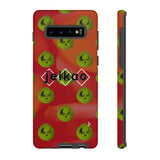 Olive Anki Kun Pattern Red Tough Case