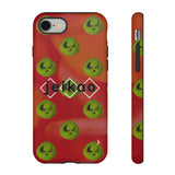 Olive Anki Kun Pattern Red Tough Case