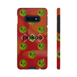 Olive Anki Kun Pattern Red Tough Case