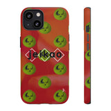 Olive Anki Kun Pattern Red Tough Case