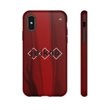 Burgundy Dragon Breath Tough Case