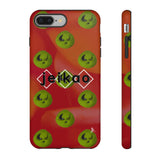 Olive Anki Kun Pattern Red Tough Case