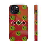 Olive Anki Kun Pattern Red Tough Case