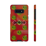 Olive Anki Kun Pattern Red Tough Case