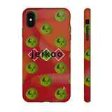 Olive Anki Kun Pattern Red Tough Case