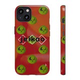 Olive Anki Kun Pattern Red Tough Case