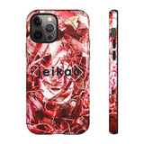 Red Flora Tough Case