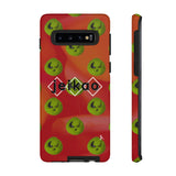 Olive Anki Kun Pattern Red Tough Case