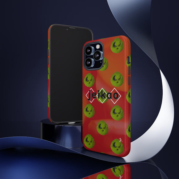 Olive Anki Kun Pattern Red Tough Case