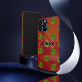 Olive Anki Kun Pattern Red Tough Case