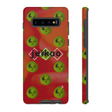 Olive Anki Kun Pattern Red Tough Case