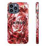 Red Flora Tough Case