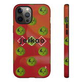 Olive Anki Kun Pattern Red Tough Case