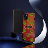 Olive Anki Kun Pattern Red Tough Case