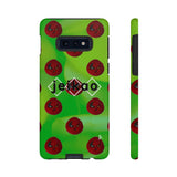 Red Anki Kun Pattern Green Tough Case