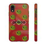 Olive Anki Kun Pattern Red Tough Case